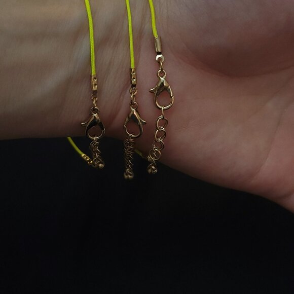 Golden Starfish - Shell - Pink Tassel - Set of Beach-Themed Friendship Bracelets - Picture 4 of 5